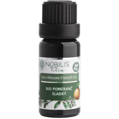 Nobilis Tilia Bio Pomeranč sladký 100% přírodní éterický olej 10 ml – Hledejceny.cz