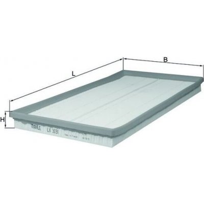 Vzduchový filtr KNECHT LX 3031 – Hledejceny.cz