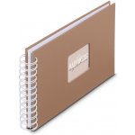 Fotoalbum klasické spirálové Hama FINE ART 24x17 cm, 50 stran, mousse, bílé listy – Sleviste.cz