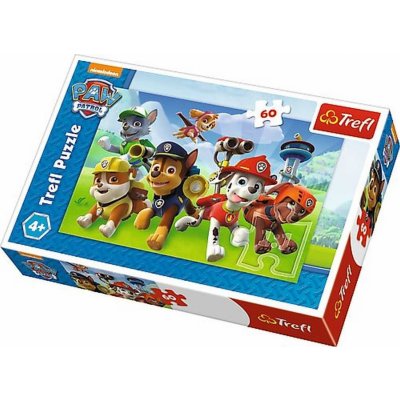 TREFL Paw Patrol Připraveni k akci 60 dílků – Hledejceny.cz