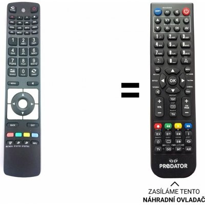 Dálkový ovladač Predátor Hitachi RC5111 – Zboží Živě