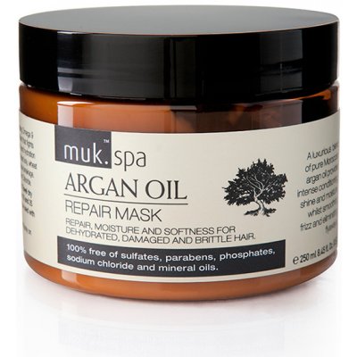 muk HairCare spa ARAGAN OIL Hydratační regenerační maska na vlasy spa Argan Oil s arganovým olejem 250 ml