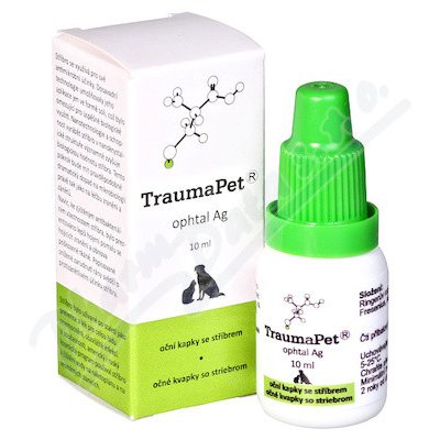 TraumaPet oční kapky s Ag 10 ml