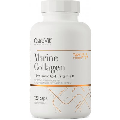 Ostrovit Marine collagen + hyaluronic acid vitamin C 120 kapslí – Hledejceny.cz
