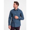 Pánská Košile Ombre košile regular fit OM-SHCS-0151 modrá