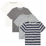 lupilu Chlapecké triko, 4 kusy (110/116, bílá/šedá/modrá) – Zboží Mobilmania