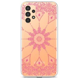 Pouzdro TopQ Samsung A13 silikon Pink Mandala