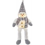 EMOS LED vánoční sněhulák sedící 31 cm 3x AA vnitřní teplá bílá – Hledejceny.cz