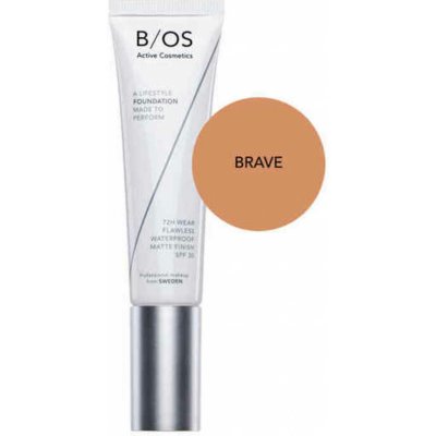 Base of Sweden Waterproof Full Coverage Foundation SPF30 Brave 30 ml – Zboží Mobilmania