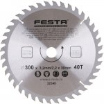 Festa Pilový kotouč s SK plátkem, 300 x 30 mm, 40 zubů, TCT 22340 – Zboží Mobilmania