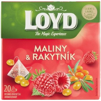 Loyd malina a rakytník bylinno ovocný čaj 40 x 2 g