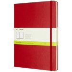 Moleskine Zápisník tvrdé desky B5 čistý červený – Zboží Dáma