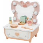 Tooky Toy dřevěný toaletní stolek motýl s doplňky – Sleviste.cz