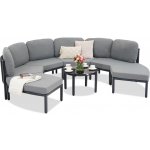 Garden Point Parana Corner 4 zahradní roh s pufy antracitový – Hledejceny.cz