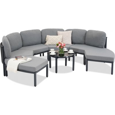 Garden Point Parana Corner 4 zahradní roh s pufy antracitový – Hledejceny.cz
