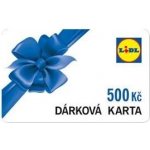Poukázka LIDL 500Kč – Zboží Mobilmania