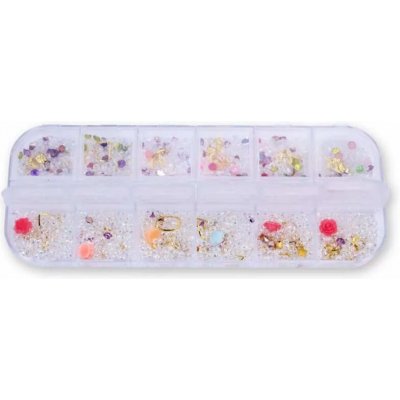 Starnails 3D ozdoby na nehty – mix kamínků a elementů 01 – Hledejceny.cz