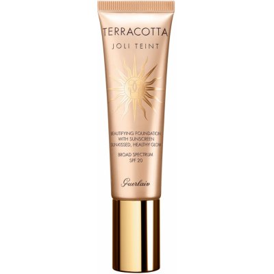 Guerlain Bronzující a zkrášlující make-up SPF 20 Terracotta Joli Teint Beautifying Foundation Ebony 30 ml – Zboží Dáma