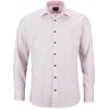 Pánská Košile James & Nicholson pánská luxusní košile Diamonds JN670 bílá/červená