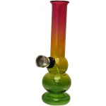 WeedShop Skleněný mini bong Rasta 16 cm Rasta 2 – Hledejceny.cz