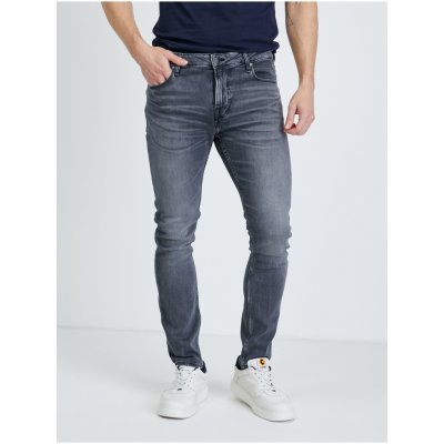 Guess Chris pánské slim fit džíny Šedé – Zbozi.Blesk.cz