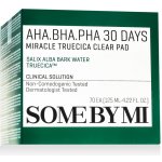 Some By Mi AHA BHA PHA 30 Days Miracle TrueCica Clear Pad exfoliační pleťové tampony pro problematickou pleť 70 ks – Hledejceny.cz
