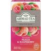 Čaj Ahmad Tea ovocný čaj malina s broskvemi 20 x 1,8 g
