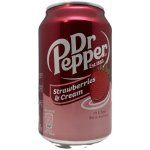 Dr Pepper Strawberries & Cream USA 355 ml – Zboží Dáma