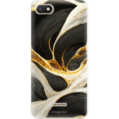 Pouzdro iSaprio - Black and Gold - Xiaomi Redmi 6A – Zboží Mobilmania