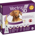 Vectra 3D Spot-on pro psy 1,5-4 kg 6 x 0,8 ml – Hledejceny.cz
