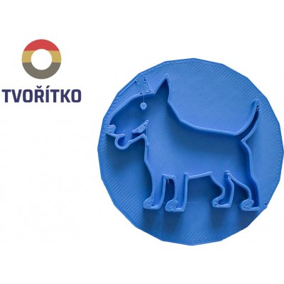 TVOŘÍTKO Anglický bulteriér I Rozměr: 8 cm, + Vykrajovátko: Ano – Hledejceny.cz