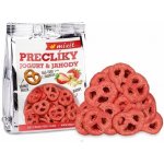 Mixit Preclíky jogurt bílá čokoláda jahody 70 g – Hledejceny.cz