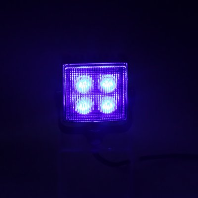Stualarm Výstražné LED světlo vnější, modré, 12-24V, ECE R65 – Zbozi.Blesk.cz