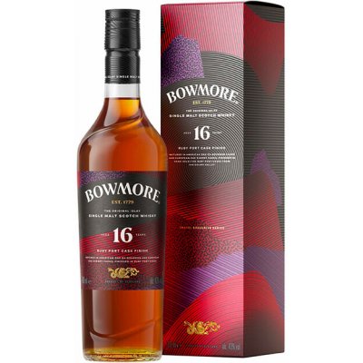 Bowmore 16y 43% 0,7 l (karton) – Hledejceny.cz