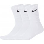 Nike dámské sportovní ponožky Cushioned Crew 3 páry bílá – Hledejceny.cz
