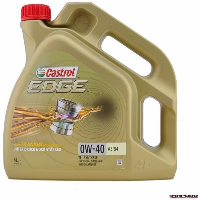 Castrol Edge A3/B4 0W-40 4 l | Zboží Auto