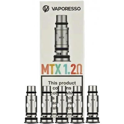 Vaporesso MTX MTL Coil 1.2 ohm 5 ks – Hledejceny.cz