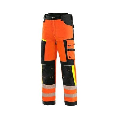 Canis CXS BENSON kalhoty výstražné pánské oranžovo-černé – Zboží Mobilmania