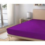 Polášek Prostěradlo jersey tmavě fialové 90x200 – Zboží Mobilmania