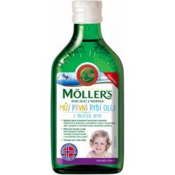 Mollers Omega 3 Můj první rybí olej 250 ml