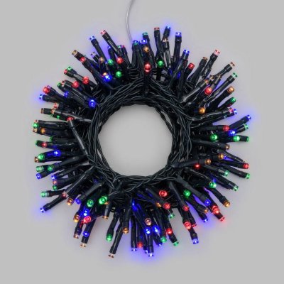 Xmas King XmasKing Led bateriový řetěz s časovačem a DO 20m 500LED venkovní mix barev