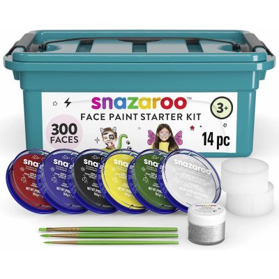 Snazaroo 1194010 Mini Starter Kit sada barev na obličej a tělo 14 ks – Zbozi.Blesk.cz