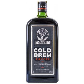 Jägermeister Cold Brew Coffee 33 % 1 l (holá láhev)