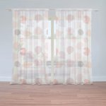 Sablio Záclony Fleky: 2ks 150x250cm – Hledejceny.cz