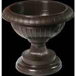 VCAS Květináč číše Amfora 34 cm hnědá 1640038 – Zboží Mobilmania