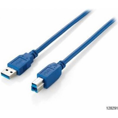 Equip 128293 USB-A - USB-B, 3m, modrý – Zbozi.Blesk.cz