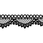 D.A. Samolepicí papírová černá krajka 1 ks – Zboží Dáma