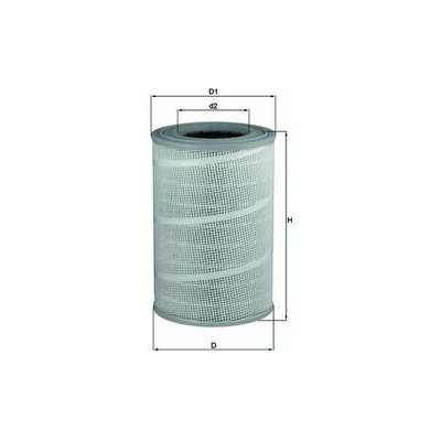 Vzduchový filtr MAHLE ORIGINAL LX 713 (LX713) – Hledejceny.cz