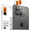 Tvrzené sklo pro mobilní telefony Spigen tR EZ Fit Optik Pro 2 Pack Black iPhone 14 Pro/iPhone 14 Pro Max AGL05205