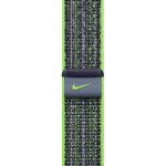 Apple Watch 41mm jasně zelený/modrý provlékací sportovní řemínek Nike MTL03ZM/A – Hledejceny.cz